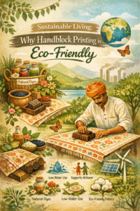 Sustainable hand block printing by Fabfusion 