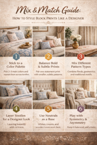 Hand block printing by Fabfusion 