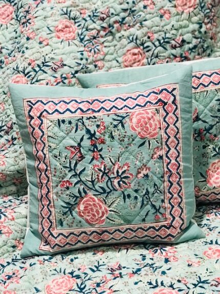 Fabfusion Handblock printed Cushion Covers