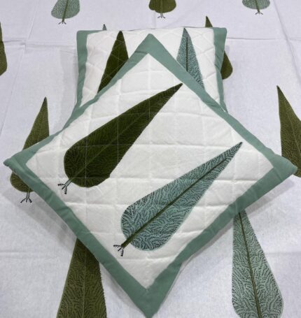 Fabfusion handblock printed cushion covers