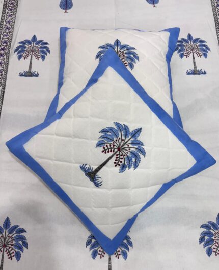 Fabfusion handblock printed cushion covers