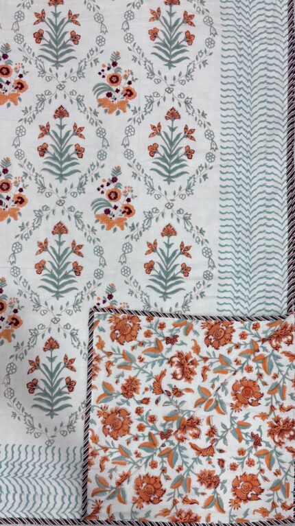 Fabfusion hand block printed dohar