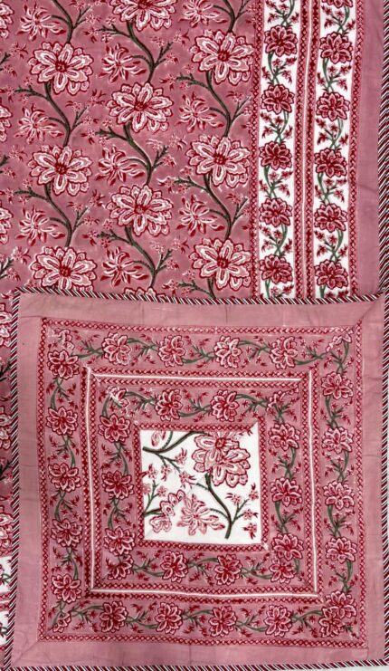 Fabfusion hand block printed dohar