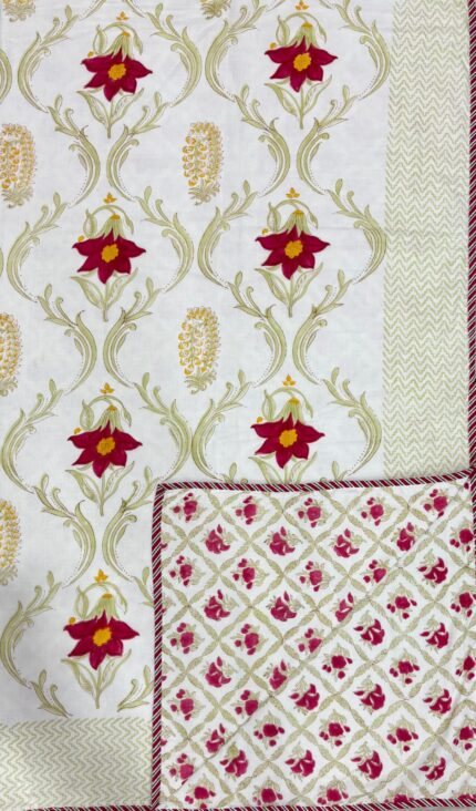 Fabfusion hand block printed dohar