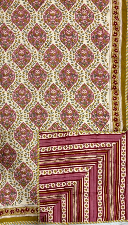 Fabfusion hand block printed dohar