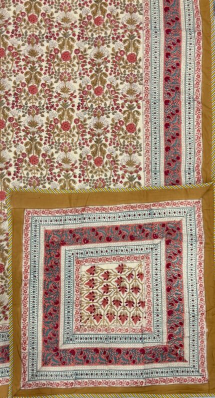 Fabfusion hand block printed dohar
