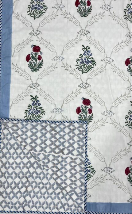 Fabfusion hand block printed dohar