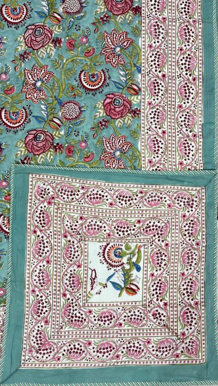 Fabfusion hand block printed dohar