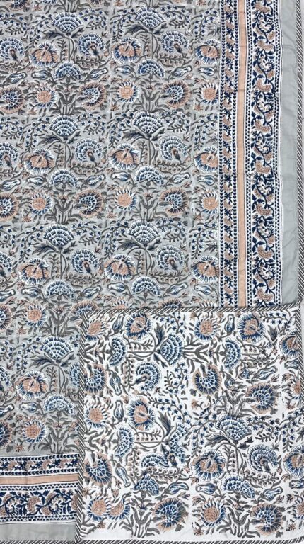 Fabfusion hand block printed dohar