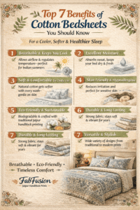 Cotton bedsheet by fabfusion