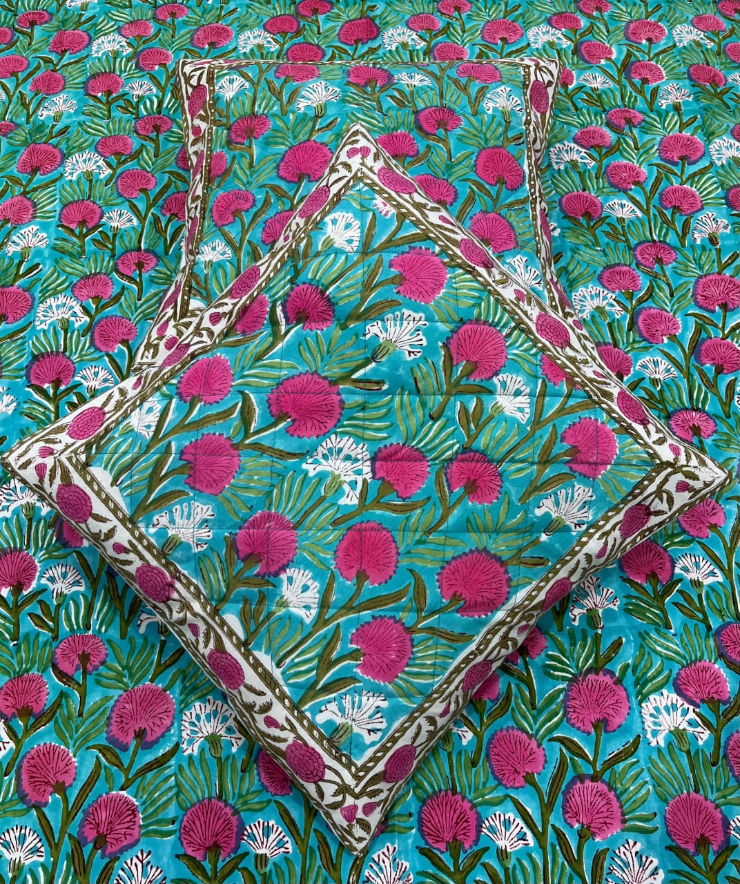 Fabfusion handblock printed cushion covers Fabfusion handblock printed cushion covers