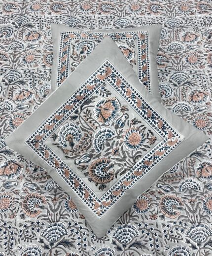 Fabfusion handblock printed cushion covers