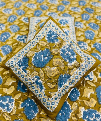 Fabfusion handblock printed cushion covers