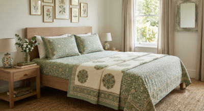 Cotton bedsheet by Fabfusion